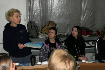 Julia berichtet von ihren Eindruecken zu der bisherigen Aktion